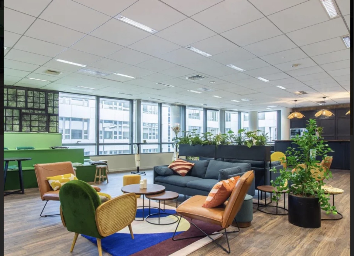 Espace lounge et coworking du Campus ISFP